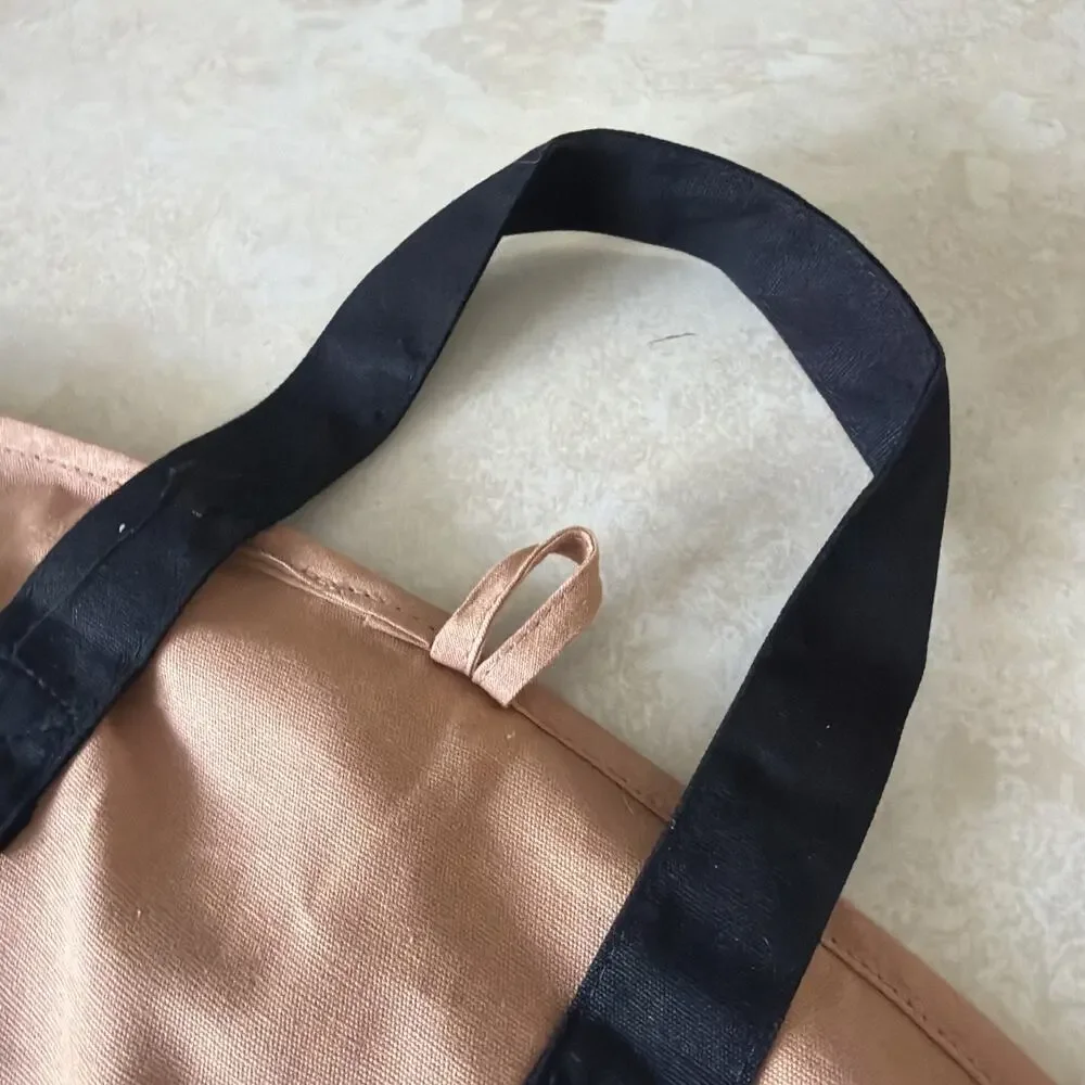 Max Mara Large Cotton Garment Bag 55in Tan Brown